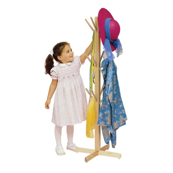Whitney Brothers Dress Up Tree With Pegs, 18 x 18 x 48-1/2 Inches Trending